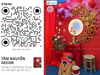 Concept decor Trung thu 
